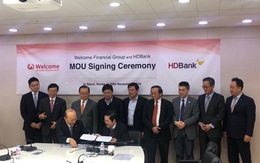 HDBank ký thỏa thuận ghi nhớ với tập đoàn tài chính WFG của Hàn Quốc