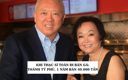 Học toán và kỹ thuật nhưng lại đam mê bán thịt gà sốt cam, cặp đôi trở thành tỷ phú USD sở hữu chuỗi 2.200 nhà hàng, 1 năm bán được 40.000 tấn sản phẩm!