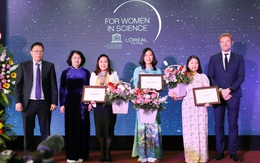 Trao học bổng cho 3 nhà khoa học nữ xuất sắc Việt Nam 2019