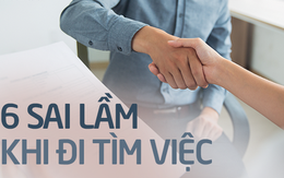 Làm rõ 6 sai lầm thường thấy của người trẻ khi tìm việc, điều số 5 là chìa khóa cho công việc trong mơ