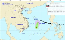 Bão số 7 suy yếu thành áp thấp nhiệt đới