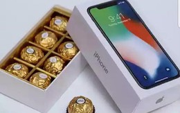 "Iphone X chỉ 400.000 đồng", giới trẻ sốt xình xịch tặng nhau dịp 14.2