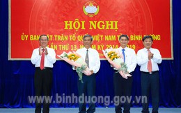 Ông Nguyễn Văn Lộc giữ chức Chủ tịch Ủy ban MTTQ Việt Nam tỉnh Bình Dương