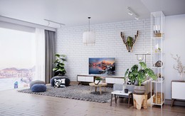 3 phong cách phòng khách sang trọng nhờ TV siêu mỏng