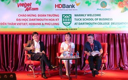 Đoàn đại học Dartmouth và một giờ thú vị cùng CEO Vietjet