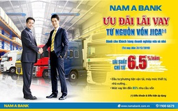 Nam A Bank ưu đãi lãi vay từ 6,5%/năm cho doanh nghiệp vừa và nhỏ