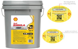 Người dùng dầu nhớt đã có thể yên tâm hơn với tem chống hàng giả tích hợp “2 trong 1”