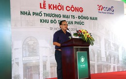 Khởi công 65 căn nhà phố thương mại tại Khu đô thị Vạn Phúc