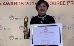 Chủ tịch PNJ – Cao Thị Ngọc Dung người Việt Nam đầu tiên được JNA vinh danh người "Trọn đời cho ngành kim hoàn châu Á"