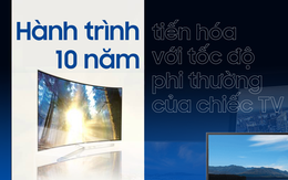 Hành trình 10 năm tiến hoá với tốc độ phi thường của chiếc TV