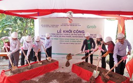 Khởi công xây dựng hai cây cầu đầu tiên của Dự án “Cùng Grab Chung Tay - Xây Cầu Đến Lớp”