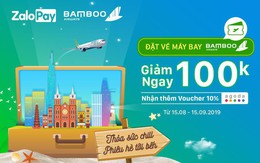 Bamboo Airways triển khai bán vé 25 đường bay trên ZaloPay với ưu đãi hấp dẫn