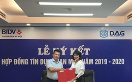 Nhựa Đông Á (DAG) ký thỏa thuận hợp tác toàn diện với BIDV chi nhánh Hà Nội