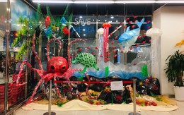 Triển lãm quy mô lớn chưa từng có về tái sử dụng rác thải nhựa