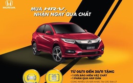 “Mua HR-V, nhận ngay quà chất” – khuyến mãi hấp dẫn từ Honda Việt Nam