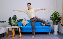 Thử khách ‘đứng một chân’ thu hút quý ông tuổi 40 kiểm tra nguy cơ đột quỵ