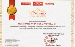 VietABank nhận giải thưởng Top 100 sản phẩm, dịch vụ Tin & Dùng Việt Nam 2019