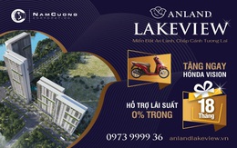 Anland Lakeview: Chính sách bán hàng hỗ trợ tài chính tối đa cho người mua