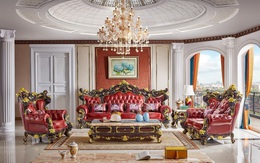 Ra mắt bộ sofa dát vàng kích thước khủng chưa từng có