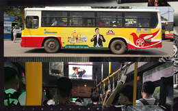 1.44 triệu khách hàng xem quảng cáo 4 lần mỗi ngày, quảng cáo video xe buýt thu hút các nhãn hàng lớn