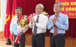 Ông Hồ Thanh Sơn giữ chức Phó bí thư Tỉnh ủy Đồng Nai