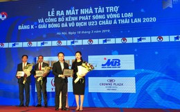 MB tài trợ các trận đấu thuộc bảng K – vòng loại giải bóng đá vô địch U23 Châu Á 2020
