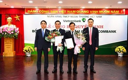 Vietcombank bổ nhiệm một lúc 3 Phó Tổng Giám đốc