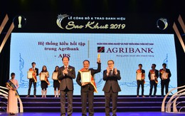 Agribank được vinh danh tại 2 hạng mục Giải thưởng Sao Khuê 2019