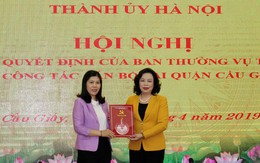 Hà Nội bổ nhiệm Bí thư Quận ủy Cầu Giấy