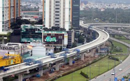 Sau khi tạm ứng vốn, dự án metro số 1 đạt hơn 70% tổng khối lượng thi công