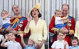 Hoàng tử Louis tiếp tục khẳng định độ HOT của mình: Thêm khoảnh khắc đáng yêu đến "rụng tim" của cậu bé khiến người dùng mạng chia sẻ rần rần