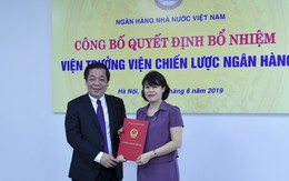 Bà Nguyễn Thị Hòa được bổ nhiệm làm Viện trưởng Viện chiến lược ngân hàng
