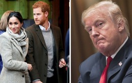 Trước hành động lảng tránh, "thô lỗ" của Hoàng tử Harry, Tổng thống Trump lần đầu lên tiếng về vợ chồng nhà Meghan Markle