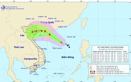 Áp thấp nhiệt đới trên biển Đông mạnh lên thành bão, giật cấp 11