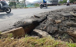 Đường trên đảo Phú Quốc bị tàn phá nghiêm trọng sau trận lụt lịch sử