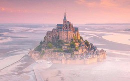 Hòn đảo cổ tích Mont Saint Michel: Hot không thua kém gì tháp Eiffel, thuộc top 3 địa điểm check-in "ảo diệu" nhất tại Pháp