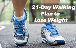 Thử thách 21 ngày đi bộ này có thể giúp bạn đạt được cân nặng lý tưởng, giảm căng thẳng trong suốt ngày dài làm việc mệt mỏi