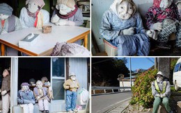 “Rùng mình” với ngôi làng làm búp bê thế chỗ người chết ở Nhật