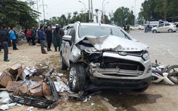 Người lái ô tô "điên" tông liên hoàn 4 xe, làm 2 vợ chồng tử vong tới công an trình diện