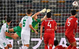 Thắng Việt Nam nhờ quả đá phạt, Iraq bị loại khỏi Asian Cup 2019 cũng vì một quả đá phạt