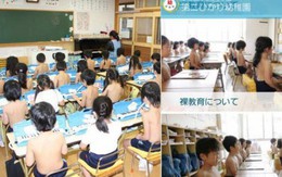 "Giáo dục cởi trần" - phương pháp kỳ lạ bắt học sinh không mặc áo suốt 40 năm tại một trường học ở Nhật Bản