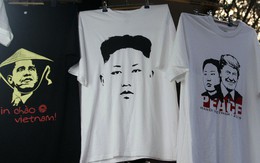 Kiếm chục triệu mỗi ngày nhờ bán áo in hình Donald Trump - Kim Jong Un