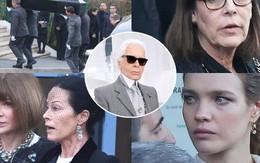 Lễ hỏa táng của huyền thoại Karl Lagerfeld: Công chúa Monaco, tổng biên tạp chí Vogue cùng dàn siêu mẫu đến tiễn đưa