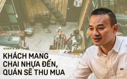 Chuyện chàng trai lớn lên từ "ngôi làng ung thư" quyết tâm tạo một quán cafe từ hàng nghìn đồ tái chế giữa phố cổ Hà Nội