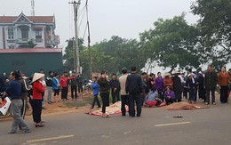 Clip ghi lại khoảnh khắc xe khách đâm đoàn đưa tang làm 7 người chết ở Vĩnh Phúc