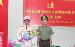 Bổ nhiệm Giám đốc Công an tỉnh Tây Ninh