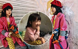 Cô bé vô gia cư 6 tuổi ở Hà Nội gây chú ý với thần thái cùng cách phối quần áo cũ cực "chất"