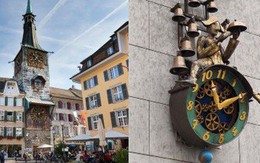 Thị trấn Thụy Sĩ đẹp như tranh vẽ bị "ám ảnh" với con số 11, đến đồng hồ công cộng cũng thiếu giờ thứ 12