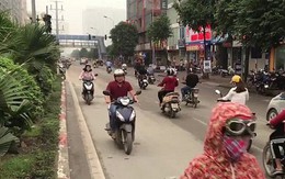 Video: Hàng trăm người ngang nhiên đi ngược chiều để tránh đèn đỏ ở Hà Nội