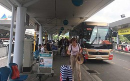Xe buýt Tân Sơn Nhất - Vũng Tàu đang gặp khó